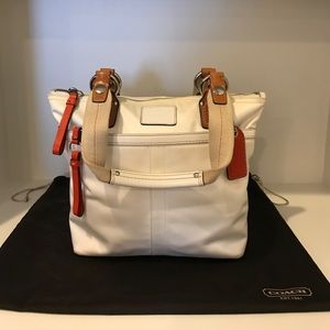 Coach Resort-Style Hampton Satin Tote
